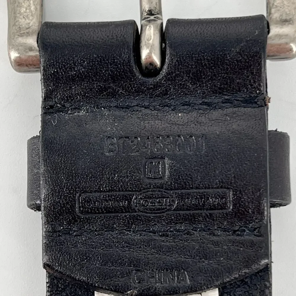 Fossil western leather
